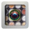 World Gourmet Sea Salt Sampler in Embossed Tin