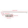 Adhesive 304 Stainless Steel Tissue Storage Rack Home Kitchen Roll