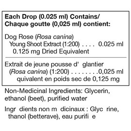 UNDA Gemmo Therapy - Rosa Canina - Dogrose Young Shoot Extract - 125 ml Liquid