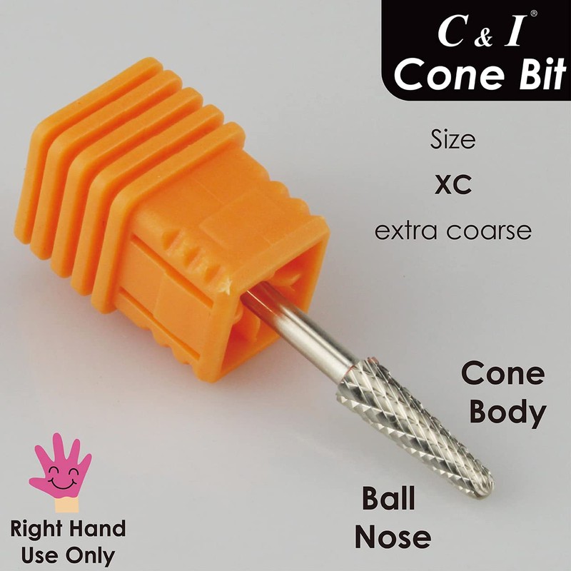 C & I Nail Drill Cone Bit, Professional Nail Drill