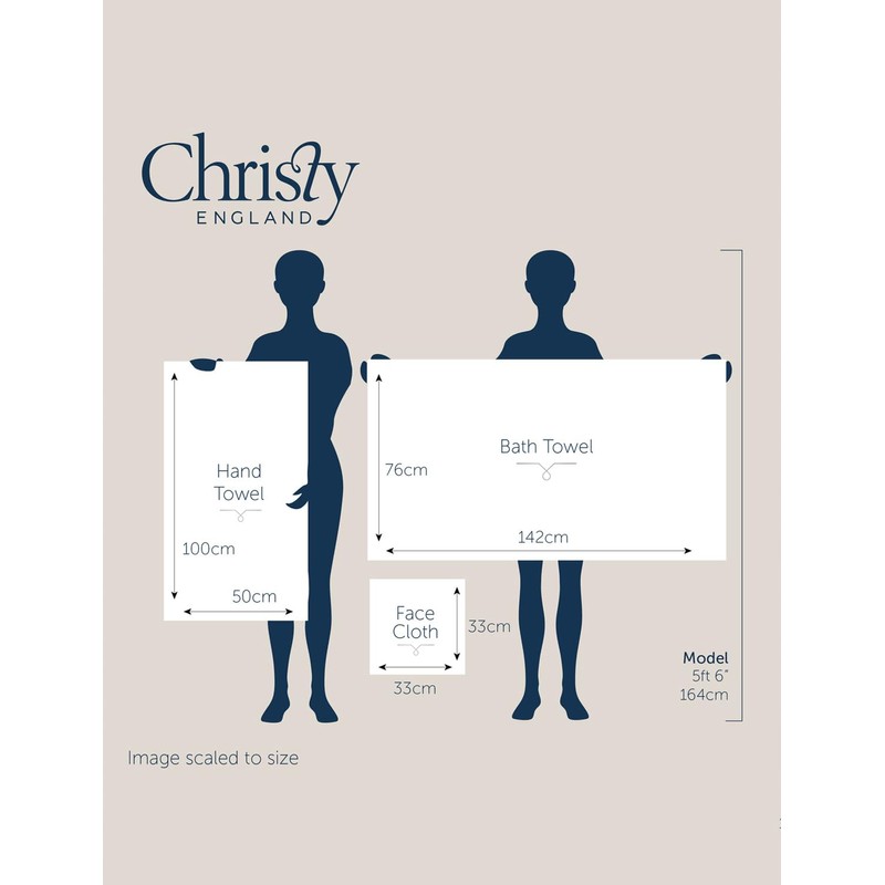 Christy Luxurious Renaissance Egyptian Cotton Towel Absorbency 675GSM Elevate Your