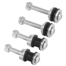 NOVALLA Detachable Sissy Bar Docking Hardware Kit fit for Harley Sportster XL 883 1200 2004-2024