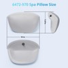Sthovd 6472-970 Reverse Wrap Around Spa Pillow Replacement for Sundance