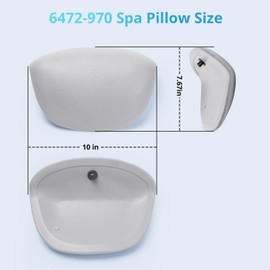 Sthovd 6472-970 Reverse Wrap Around Spa Pillow Replacement for Sundance 680 Series Spas Burlington Hawthorn Hartford Pillow Replaces 6455-474 4P