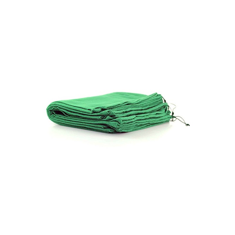 TelMo Pack of 10 Cotton Shoe Bags with Drawstring 37