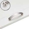 HY HUIJUN 6 Pcs Brushed Stainless Steel Effect Handles Furniture