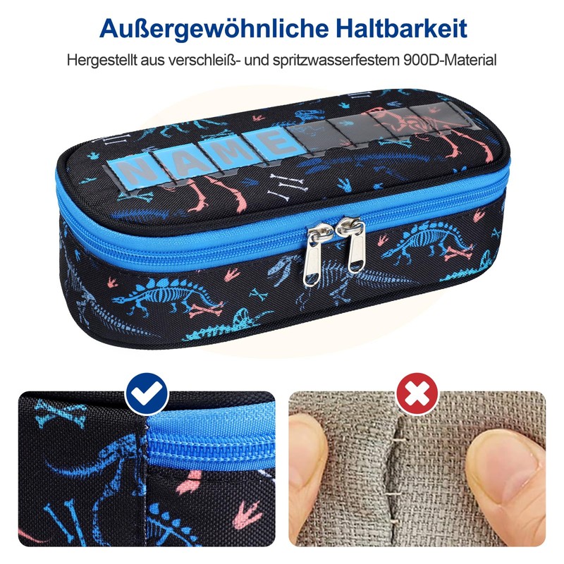 Bagseri Federmäppchen Mädchen Pencil Case - Große Kapazität Mäppchen mit