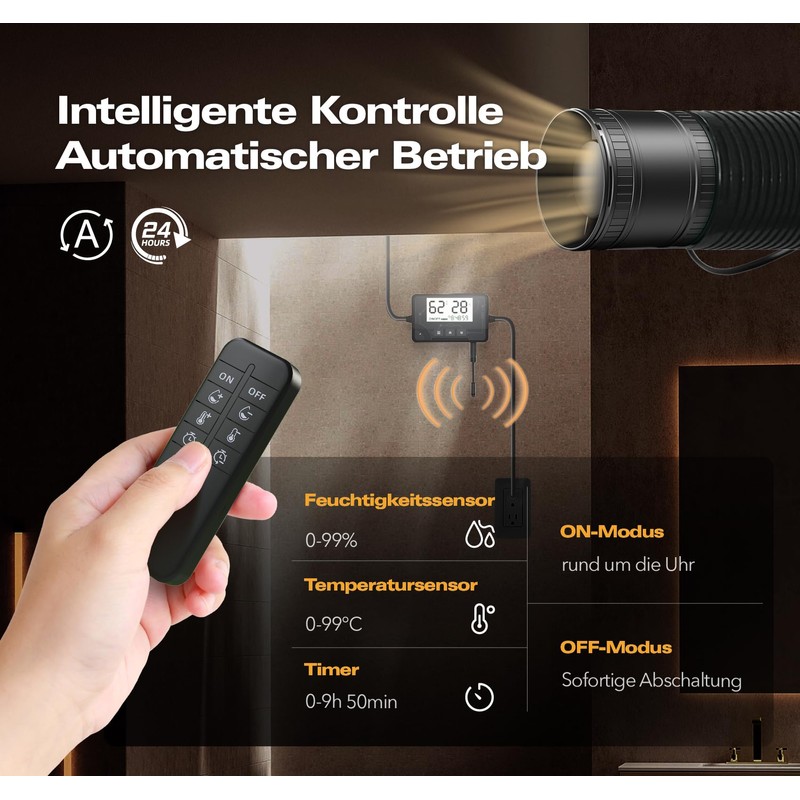 BUMSOU Duct Fan 228TBEB