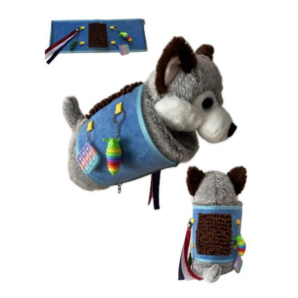 PZA Commerce - Cuddly Sensory Stuffed Animal Dog | Weighted