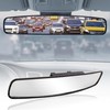 Goodyear 17” Panoramic Rear View Mirror – Universal Wide Angle