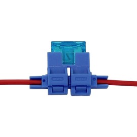 10x Car fuse holder ; Cable-width: 2,5mm²