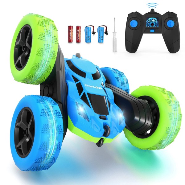 Hamdol Remote Control Car for 6-12 Year Old Double Sided