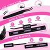 Lash Clusters Kit 3 Boxes 1925Pcs Wispy Eyelash Clusters 30D-150D/Bottom/Spiky