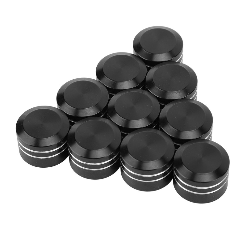 10pcs Motorcycle Engine Bolt Covers Resist Vibration CNC Aluminum Universal
