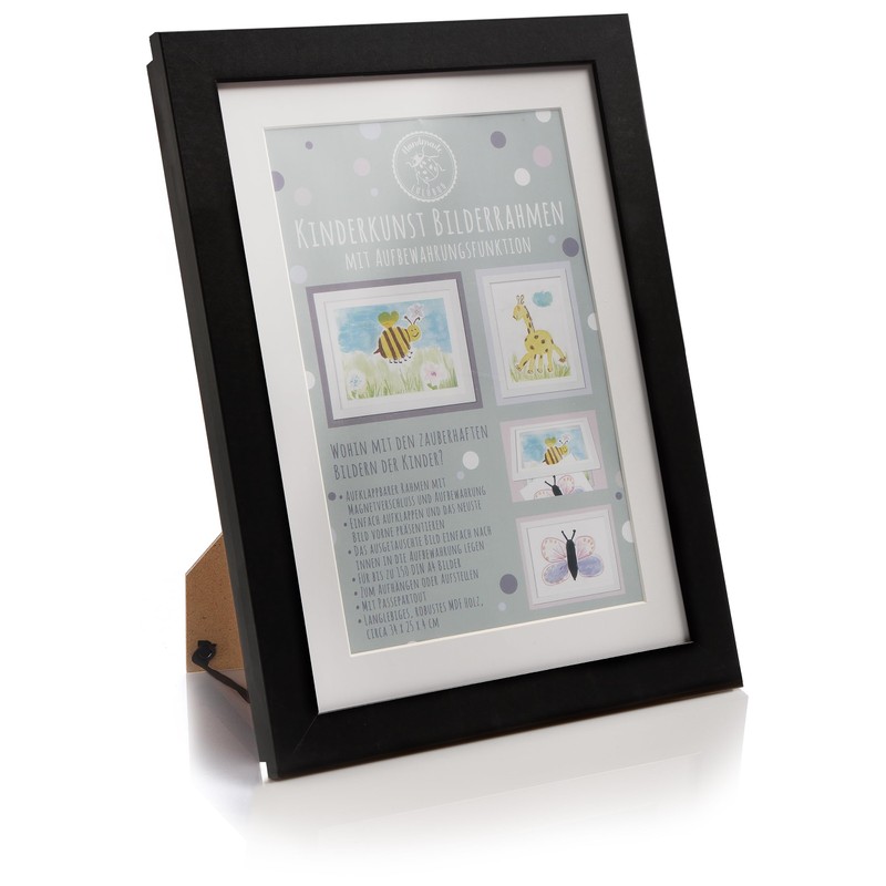 Lulubug Picture Frame Children's Drawings A4 - for 150 Pictures