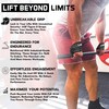 AQF Figure 8 Lifting Straps, Anti Slip Gym Wrist Supports