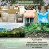 Small White Trash-Bags Bathroom 4 Gallon - Compostable Garbage Bags