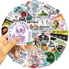 50 Pieces Snarky Meme Stickers for Water Bottle|Vinyl Waterproof Sticker