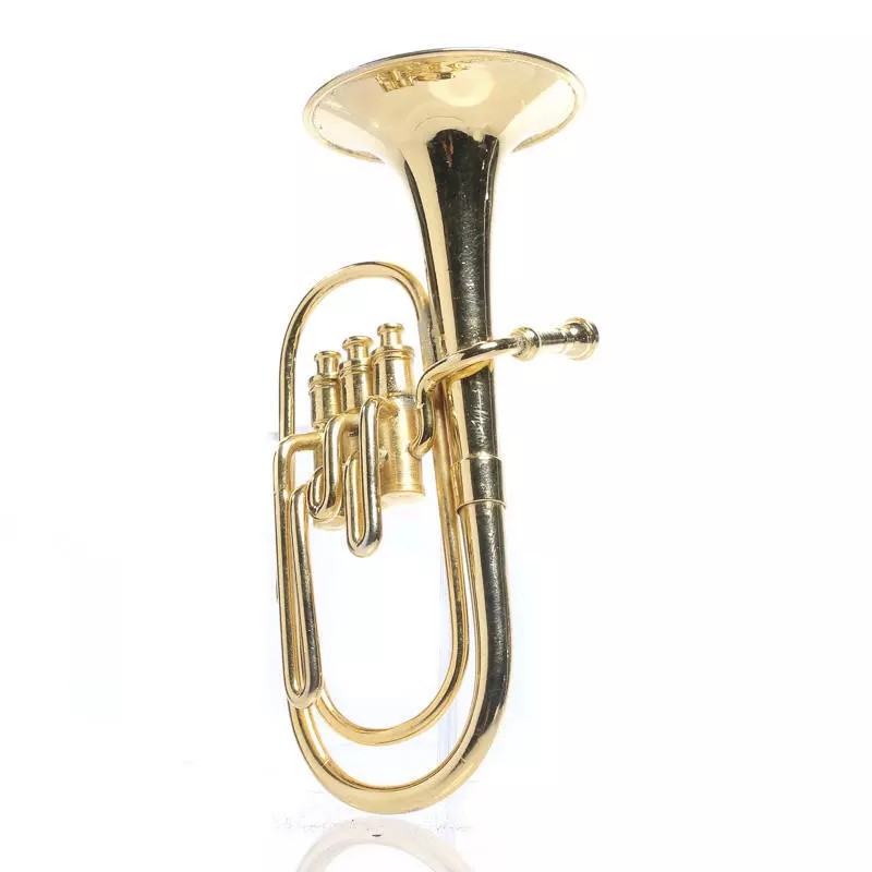 Factory Direct Craft Small Collectible Brass Horn