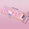Ristpal Pop Up Multifunction Pencil Case, Cute Cartoon Pen Box