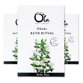 Ola Tropical Apothecary Pikake Scented Bath Hawaiian Sea Salt Rituals 3 Pack - 2 oz