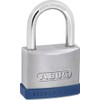 ABUS 79265 Skirt Lock with Key, Silver/Blue, 5/55 mm