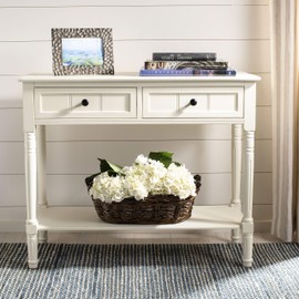 Safavieh American Homes Collection Samantha Distressed/Cream 2-Drawer Console Table