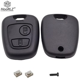 HooRLZ HooRLZ Schlsselgeh?use fr Citroen C1 C2 C3 C4 C5 Berlingo Picasso Xsara Saxo, Peugeot 107 206 207 208 306 307 308 406 407 508 806, Autoschlssel Peugeot 2 Tasten, Citroen Ersatzschlssel