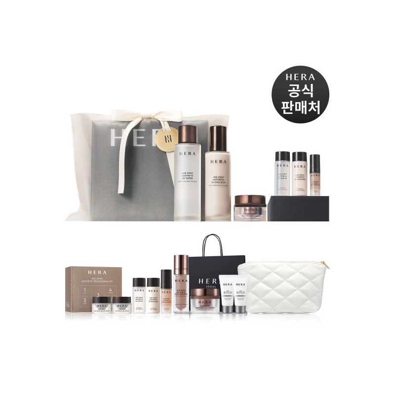 Hera 헤라기획선물포장 에이지 어웨이 에스테틱 3종 세트 Hera Special Gift