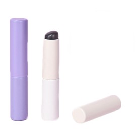 ZHEJIA Lipstick Brush, Set of 2, Soft Makeup Brush, Lip Brush, Silica Gel, Multi-functional, Lipstick Lip Brush, Cosmetic Tool, For Travel, Business Trips, Beginners, Convenient to Carry