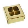 Gretel Mini Truffle Boxes with Window and Dividers - Extra