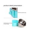 2-in-1 dog bowl,dog bowls with stand stainless steel pet dog