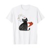 Cat Midcentury Mid Century Retro Atomic Age Space Modern T-Shirt