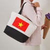 CafePress Flag Of Vietnam Canvas Tote Top Zipper Closure