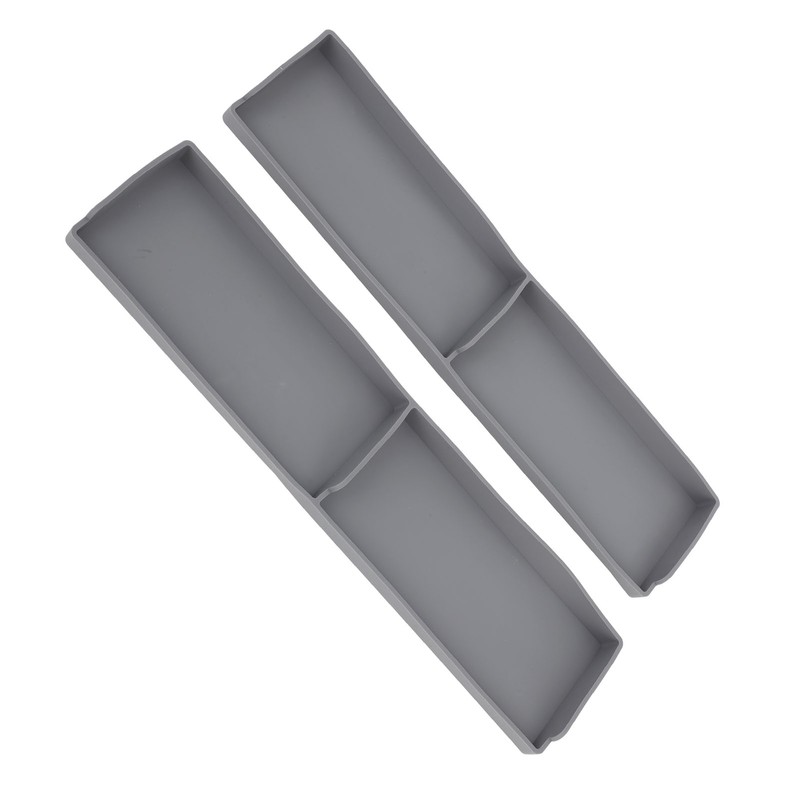 2PCS Stove Top Shelf Silicone Spice Rack Magnetic Back 2