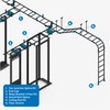 ICC Cable Runway Relay Bracket Kit – 4-Post Rack |