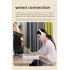 BYDGUMEI L50 Noise-Cancelling Headphones, Wireless Over-Ear Bluetooth Headphones, 50-Hour Playback