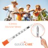 GLUCO-CARE 0.3 ml/cc Syringes 31G x 5/16’’ (8mm), Orange Cap,