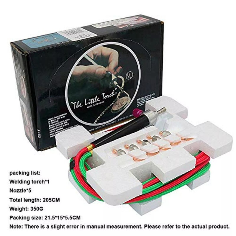 Cherish XT Jewelry Micro Mini Gas Little Torch with 5