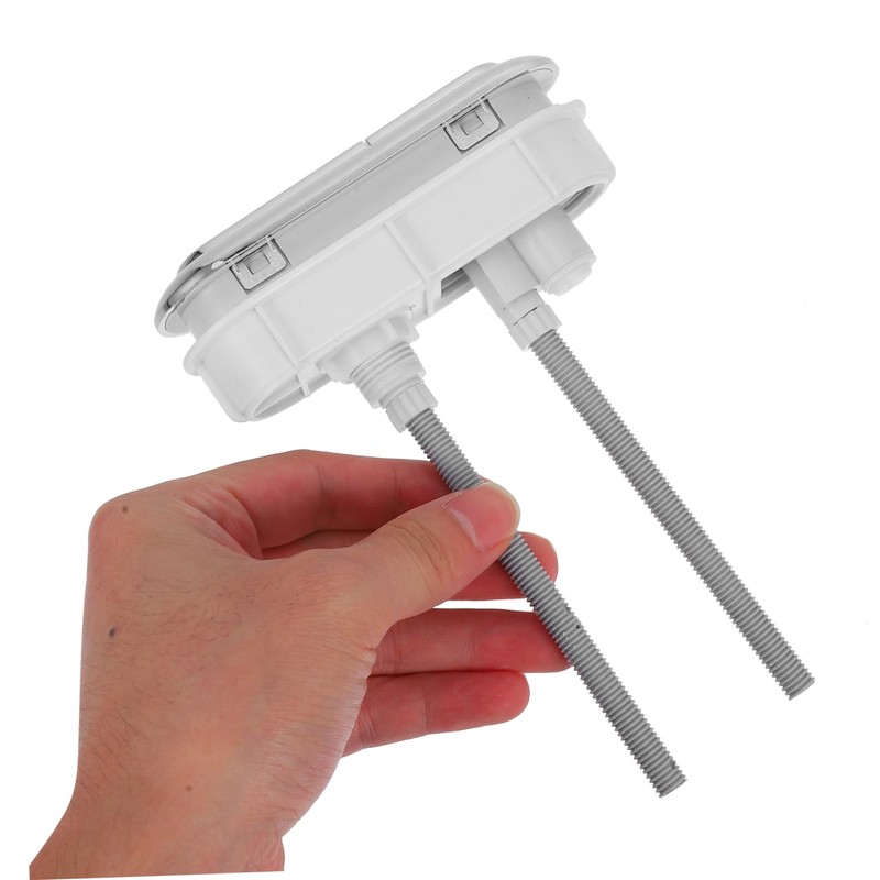 Tofficu Dual Flush Toilet Button Kit Replacement Push Button for