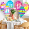24 Pcs Easter Balloons, Easter Egg Balloons for Kids, Happy