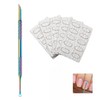 6 Pcs Nail Cuticle Pusher Tool Set (1 Dual Ended