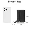 Key Case Leather Black Modern Classic, black, Minimalist