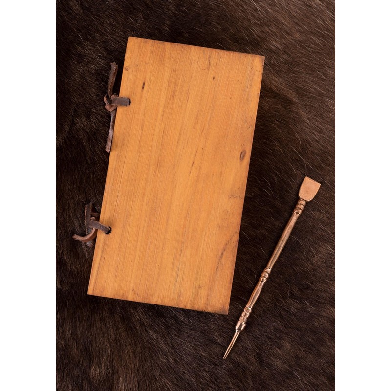 Battle-Merchant - Römische Schreibtafel aus Wachs und Holz mit Bronzestifft