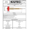 SIUTEC® Premium Revo Integrated Brass Nozzle/Brass Nozzle, 0.25-0.8 mm, for