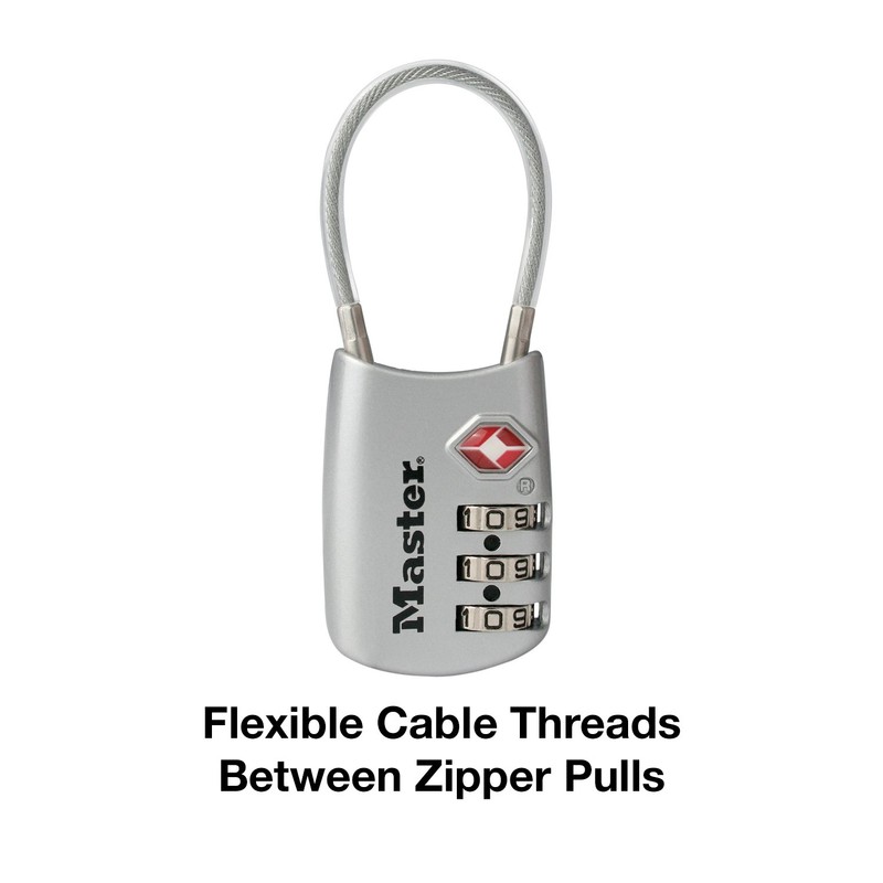 Master Lock 4688D Set Your Own Combination TSA Approved Luggage