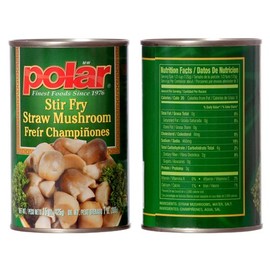 Straw Mushrooms 15Oz