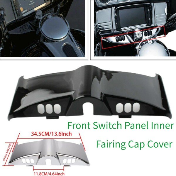 Unbranded Inner Fairing Switch Panel Dash Cover Fit For Harley