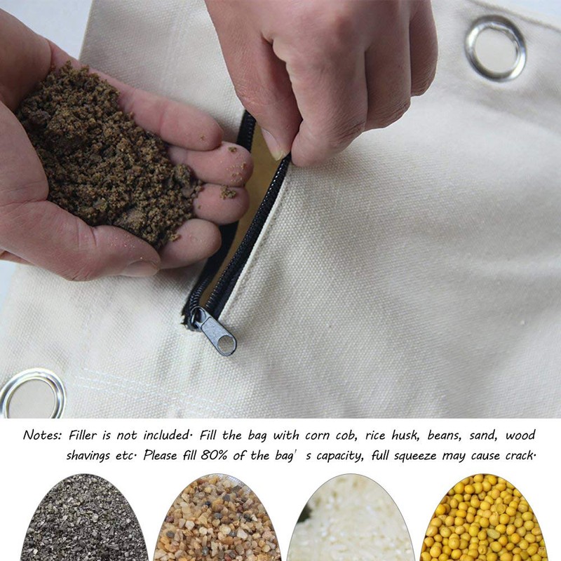 HYFAN Canvas Wall Bag for Wing Chun Kung Fu Boxing