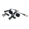 For Audio-Technica 2 x Lavalier Lapel Mic Omni-direction